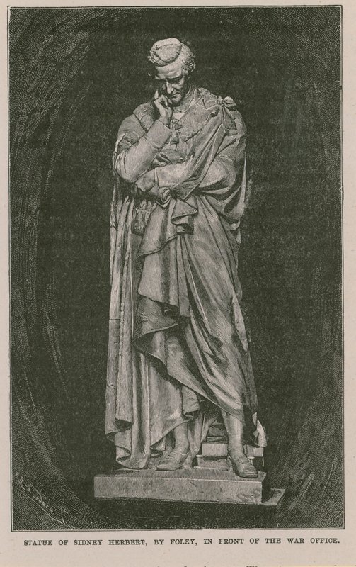 Sidney Herbert szobra alkotó: English School