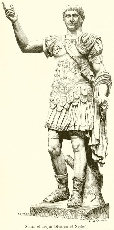 Traianus szobra alkotó: English School