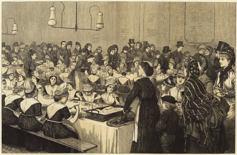 Vasárnap a Foundling Kórházban alkotó: English School