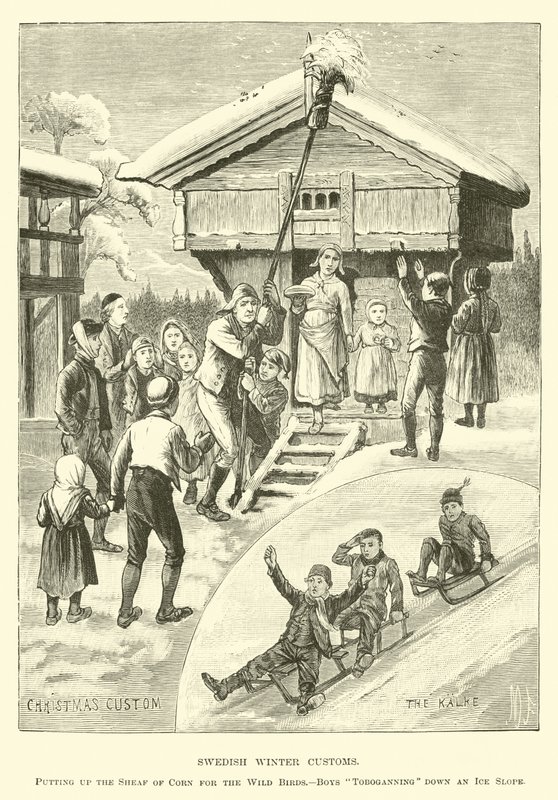 Svéd téli szokások alkotó: English School