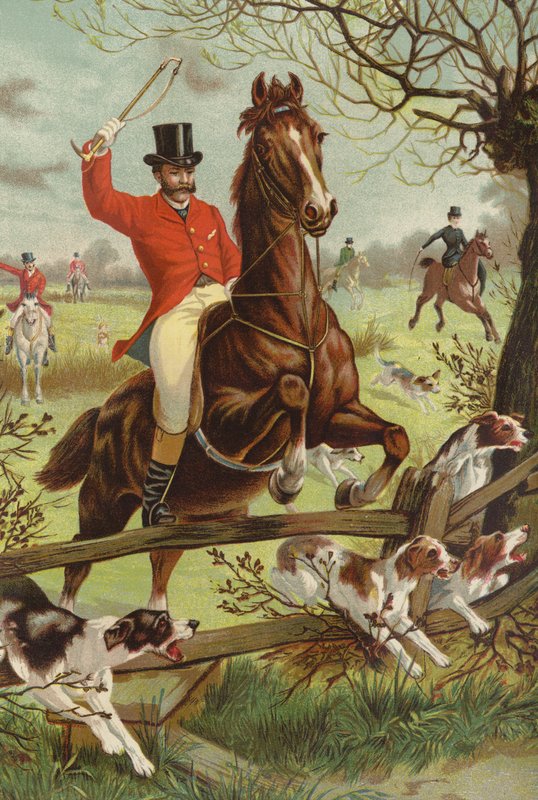 Tally-ho! (chromolitho) alkotó: English School