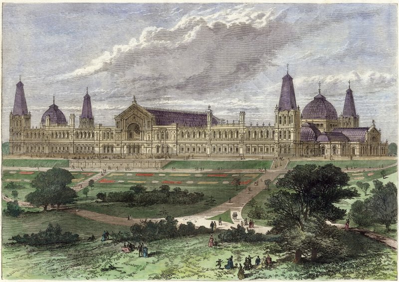 Az Alexandra-palota alkotó: English School