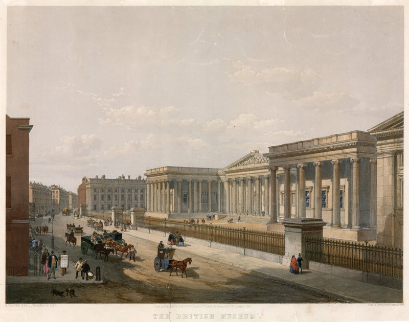 A brit múzeum alkotó: English School