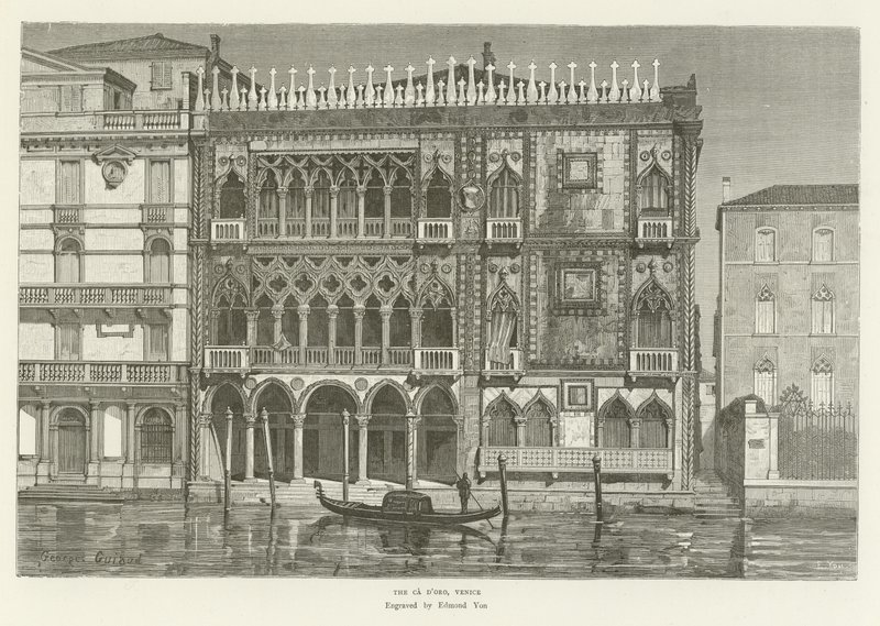 A Ca dOro, Velence alkotó: English School