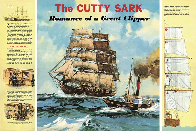 A Cutty Sark alkotó: English School
