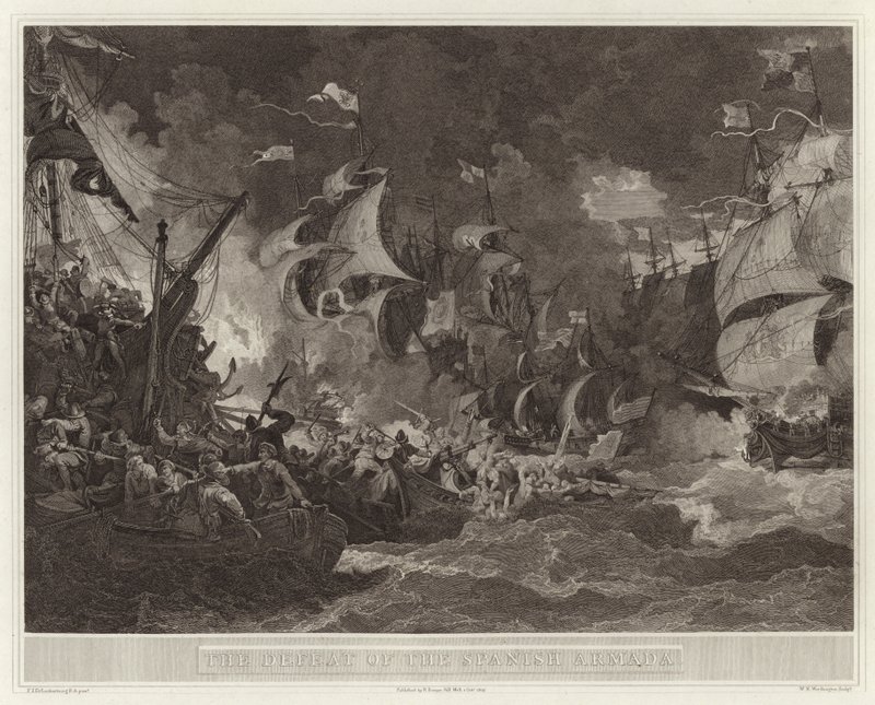A spanyol Armada veresége alkotó: English School