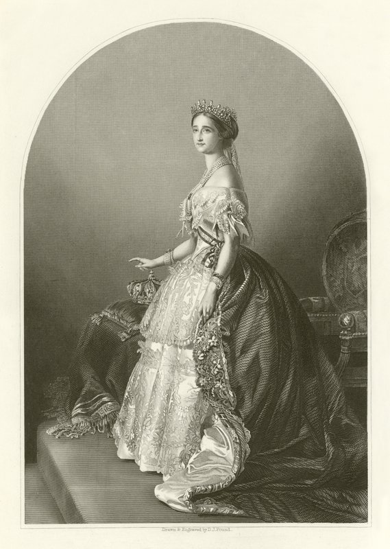 Eugenie császárné alkotó: English School
