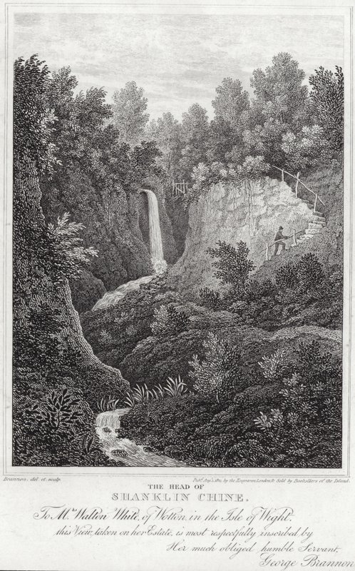 A Shanklin Chine vezetője alkotó: English School