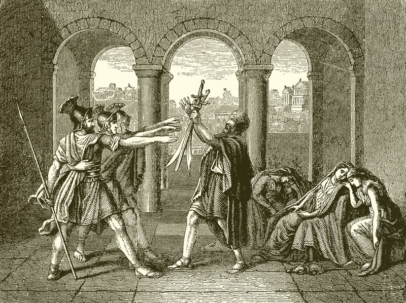 A Horatii alkotó: English School