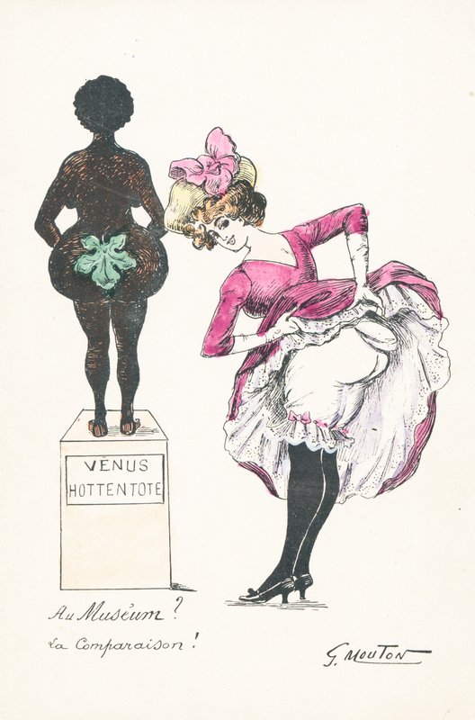 A hottentotta Vénusz alkotó: English School