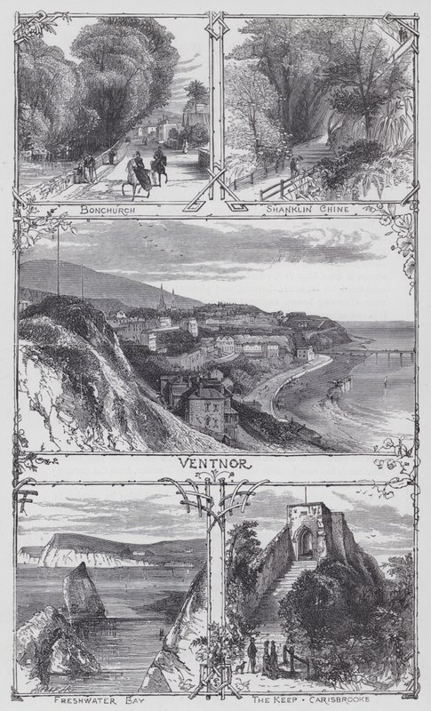 The Isle of Wight (metszet) alkotó: English School