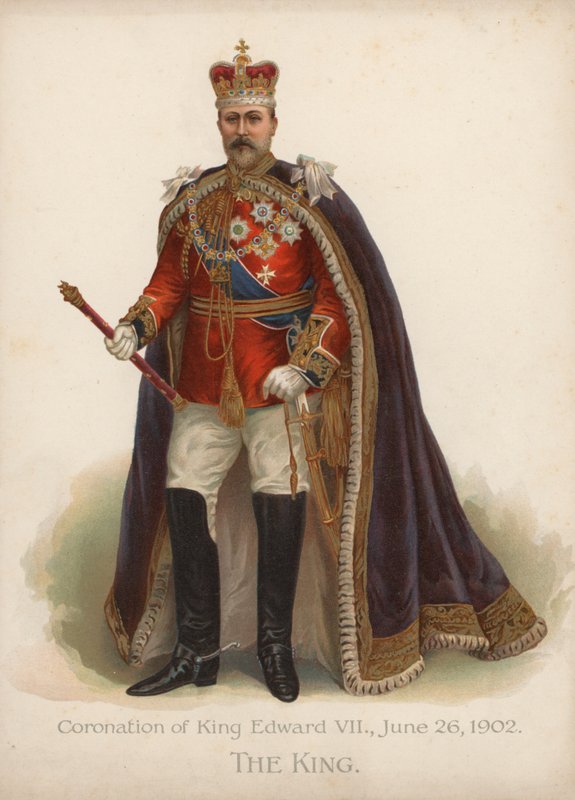 A király (chromolitho) alkotó: English School