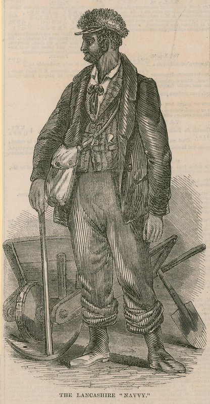 A Lancashire Navvy alkotó: English School