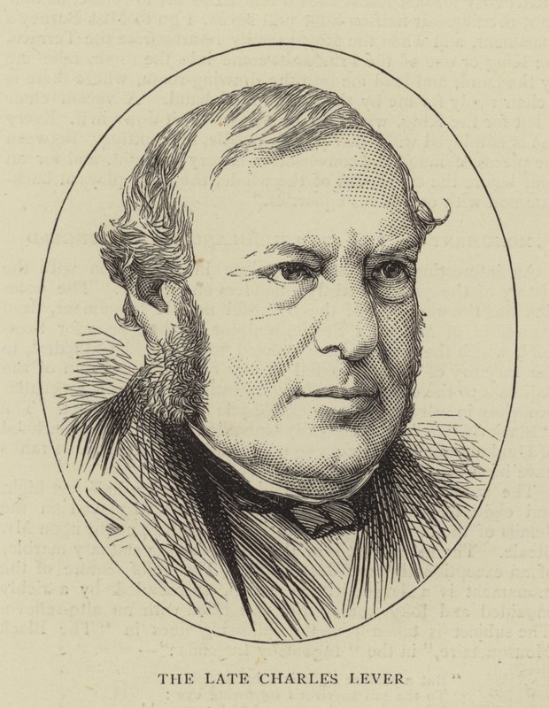 A néhai Charles Lever (metszet) alkotó: English School