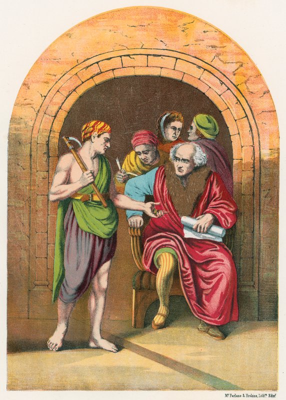 A szőlőhegy ura alkotó: English School