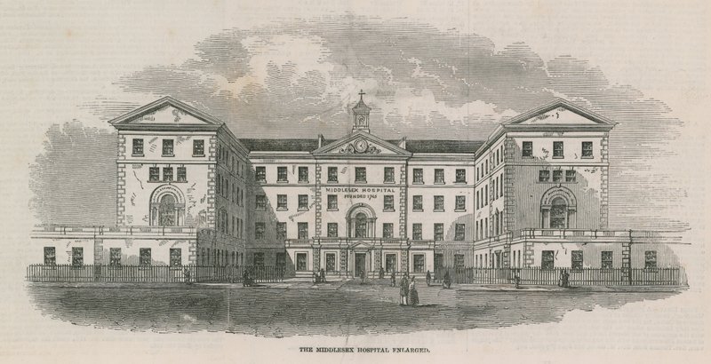 A Middlesex Kórház kibővült alkotó: English School