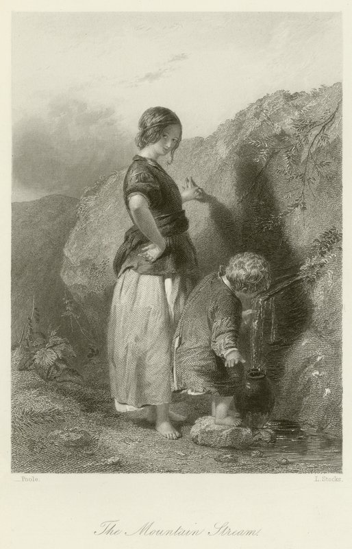 A hegyi patak alkotó: English School