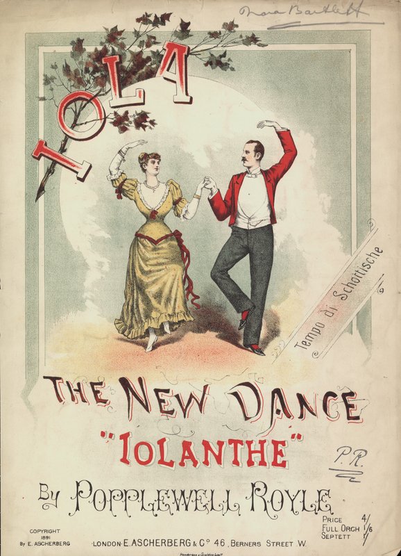 Az új tánc Iolanthe alkotó: English School