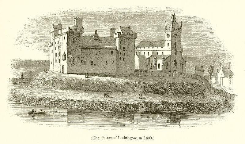A linlithgow-i palota 1600-ban alkotó: English School