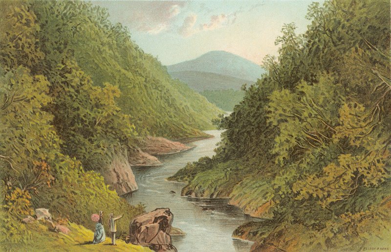 Killiecrankie hágója alkotó: English School