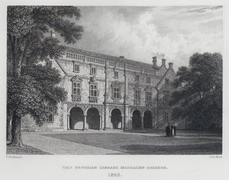 Pepysian Library, Magdalen College, 1842 alkotó: English School