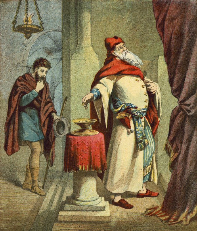A farizeus és a vámszedő alkotó: English School