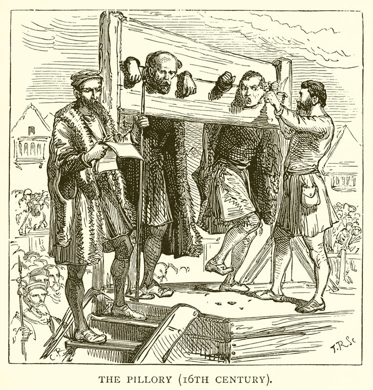 Pillory (16. század) alkotó: English School