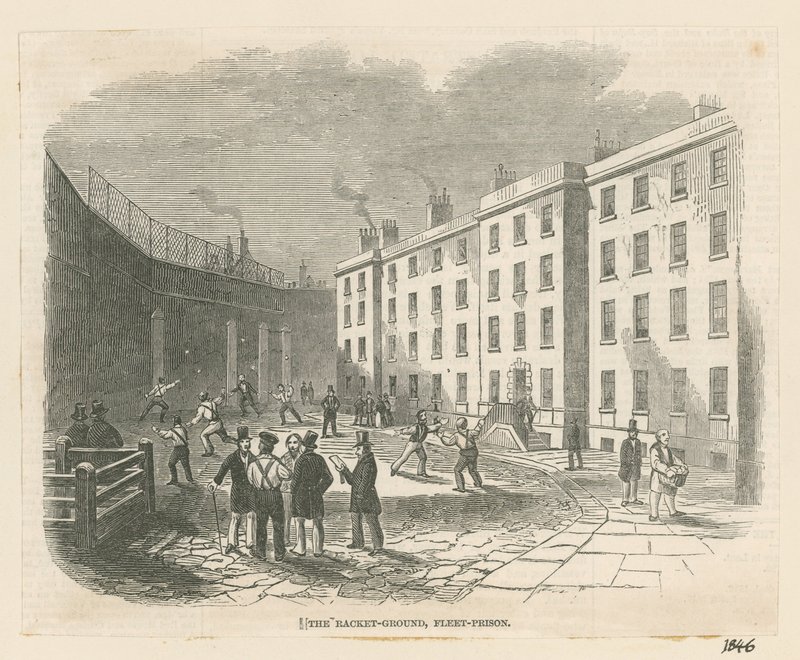The Racket Ground, Fleet Prison alkotó: English School