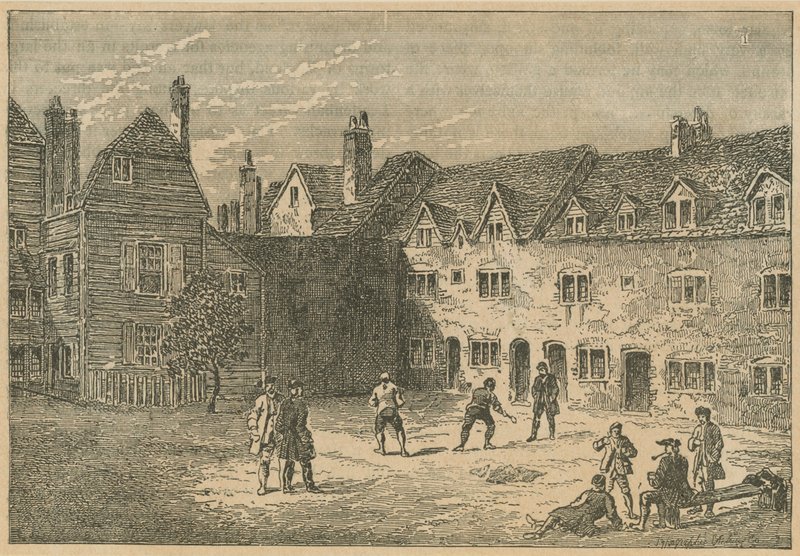 A marshalsea-i börtön ütőbírója alkotó: English School