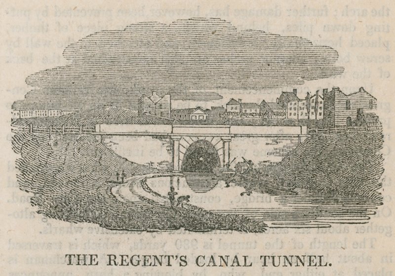 A Regents Canal Tunnel, Islington, London alkotó: English School