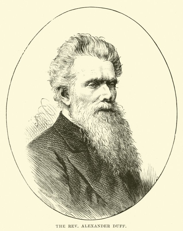 Alexander Duff tiszteletes alkotó: English School