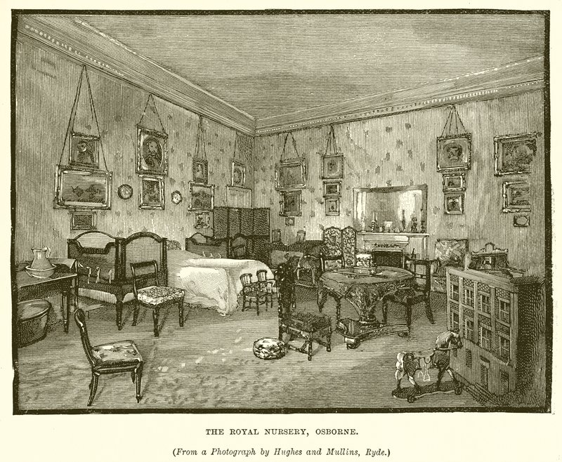 A Royal Nursery, Osborne alkotó: English School