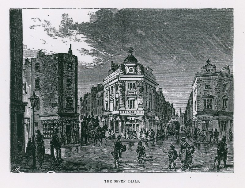 The Seven Dials, London alkotó: English School