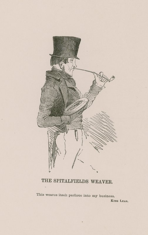 A Spitalfields Weaver alkotó: English School