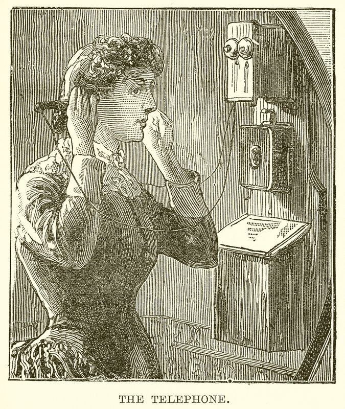 A telefon alkotó: English School