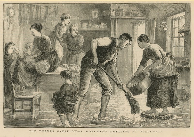 A Temze túlcsordul alkotó: English School