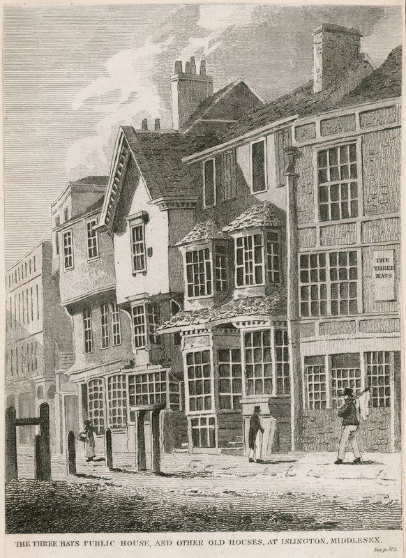 The Three Hats Public House, Islington alkotó: English School