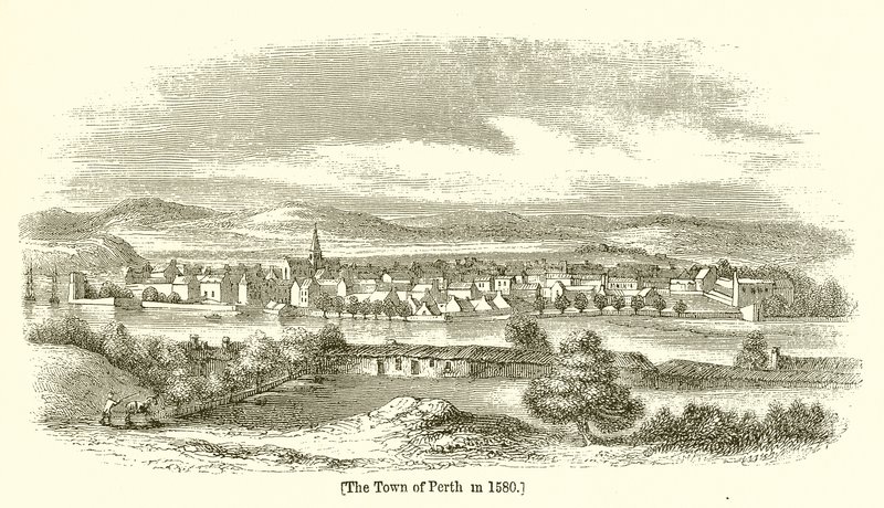 Perth városa 1580-ban alkotó: English School