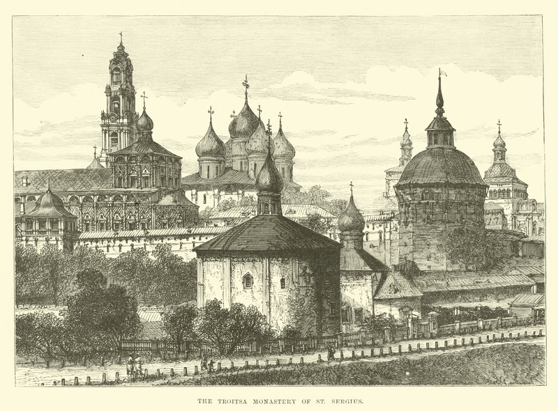 A Troitsa Szent Sergius-kolostor alkotó: English School