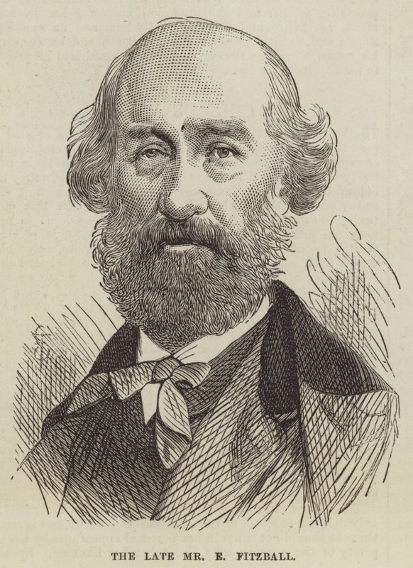A néhai Mr. E. Fitzball (metszet) alkotó: English School