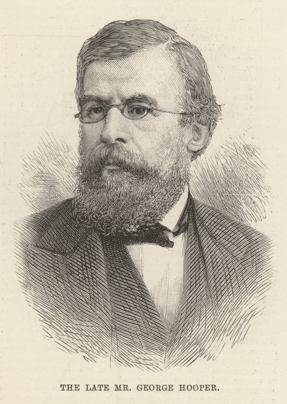 A néhai Mr. George Hooper (metszet) alkotó: English School