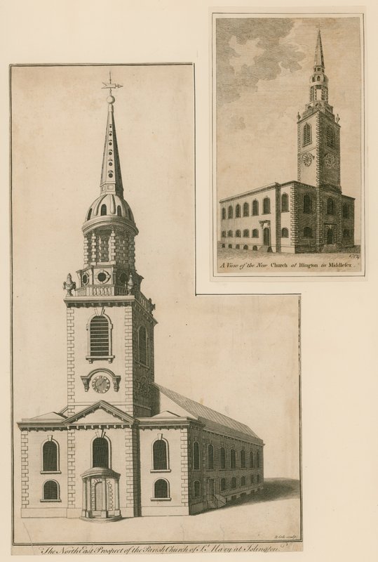 Az új templom, St Marys, Islington alkotó: English School