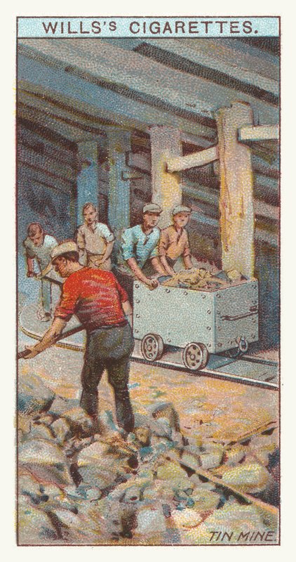 Bádogbánya (chromolitho) alkotó: English School