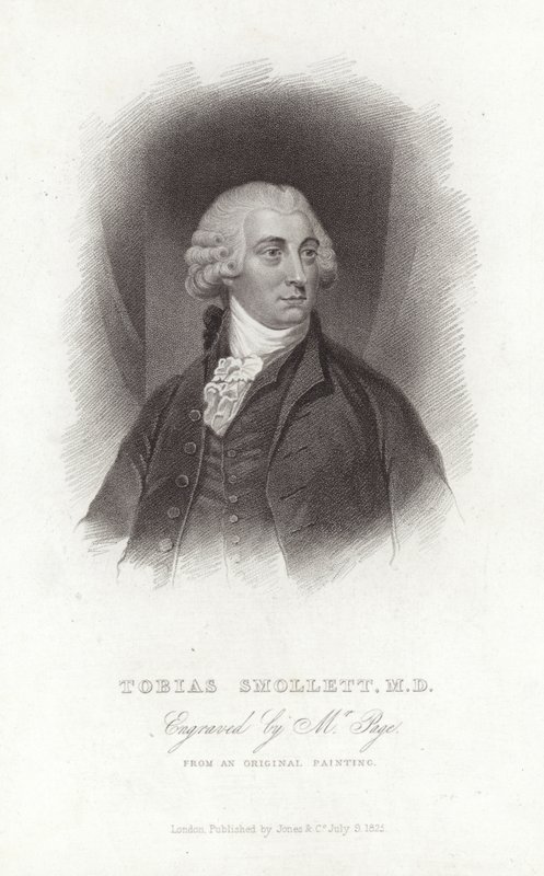 Tobias George Smollett alkotó: English School