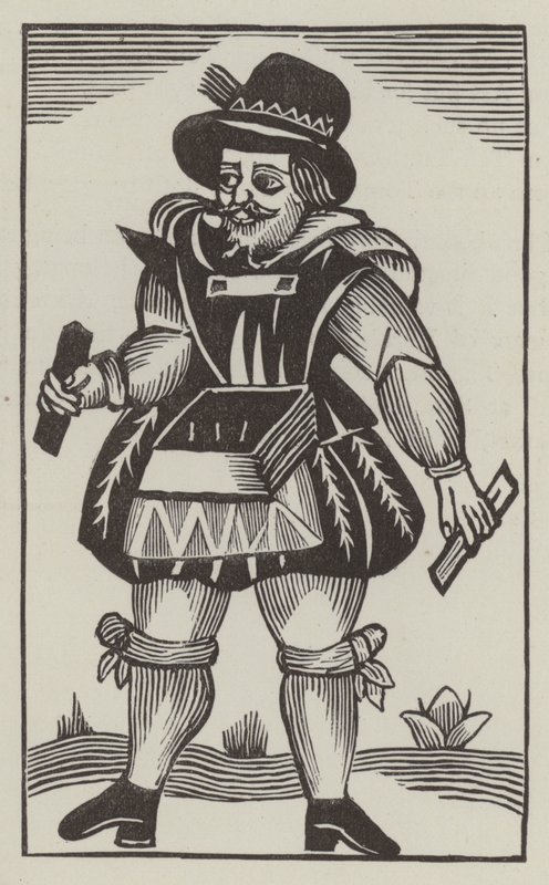 Tom Long, a hordozó (metszet) alkotó: English School