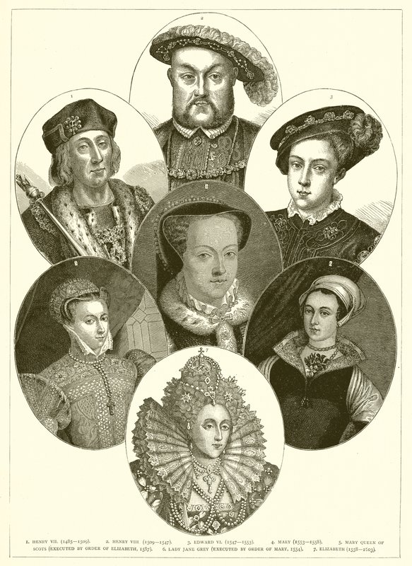 Tudorok stb alkotó: English School