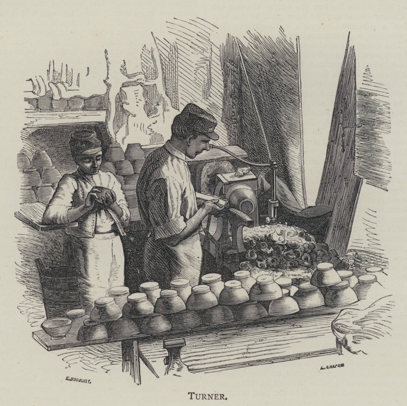 Turner (metszet) alkotó: English School