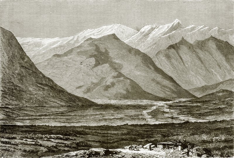 Nukha völgye alkotó: English School
