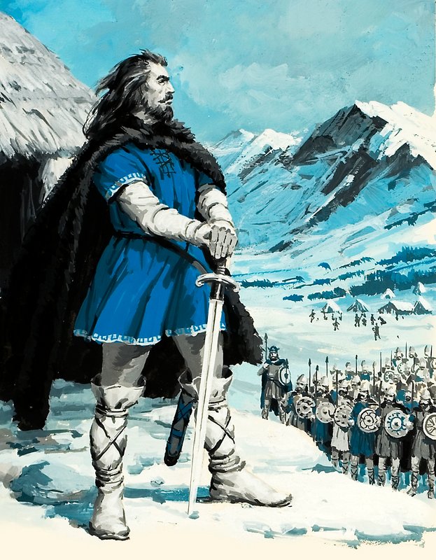 Vercingetorix alkotó: English School