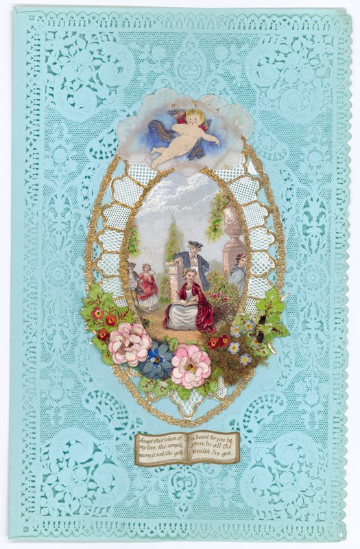 Victorian Valentine Card (multimédiás) alkotó: English School